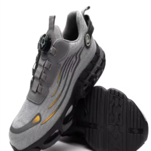 Men Work Automatic Button Safety Sneakers